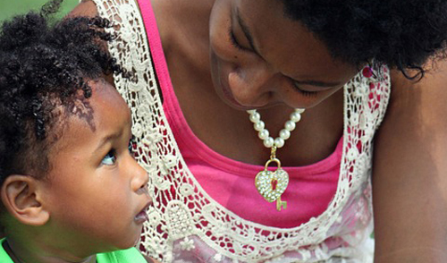 Amor e colo de mãe