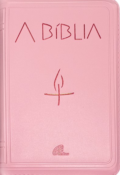 A Bíblia - Zíper Rosa